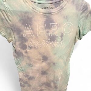 Aeropostale Classic Crew Mint Tee